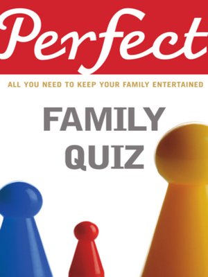 cover image of Perfect Family Quiz